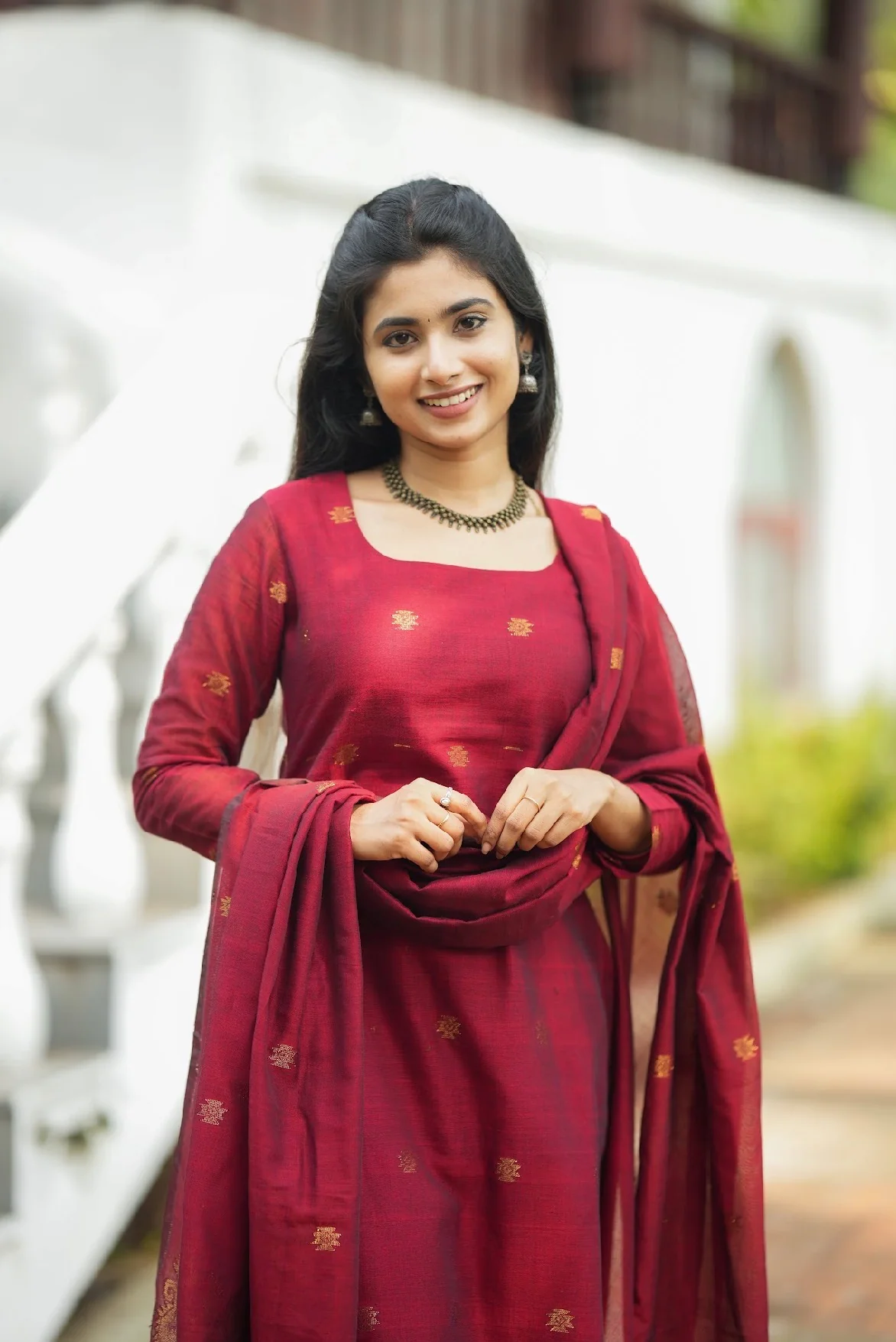 Mandakini-maroon - Image 4
