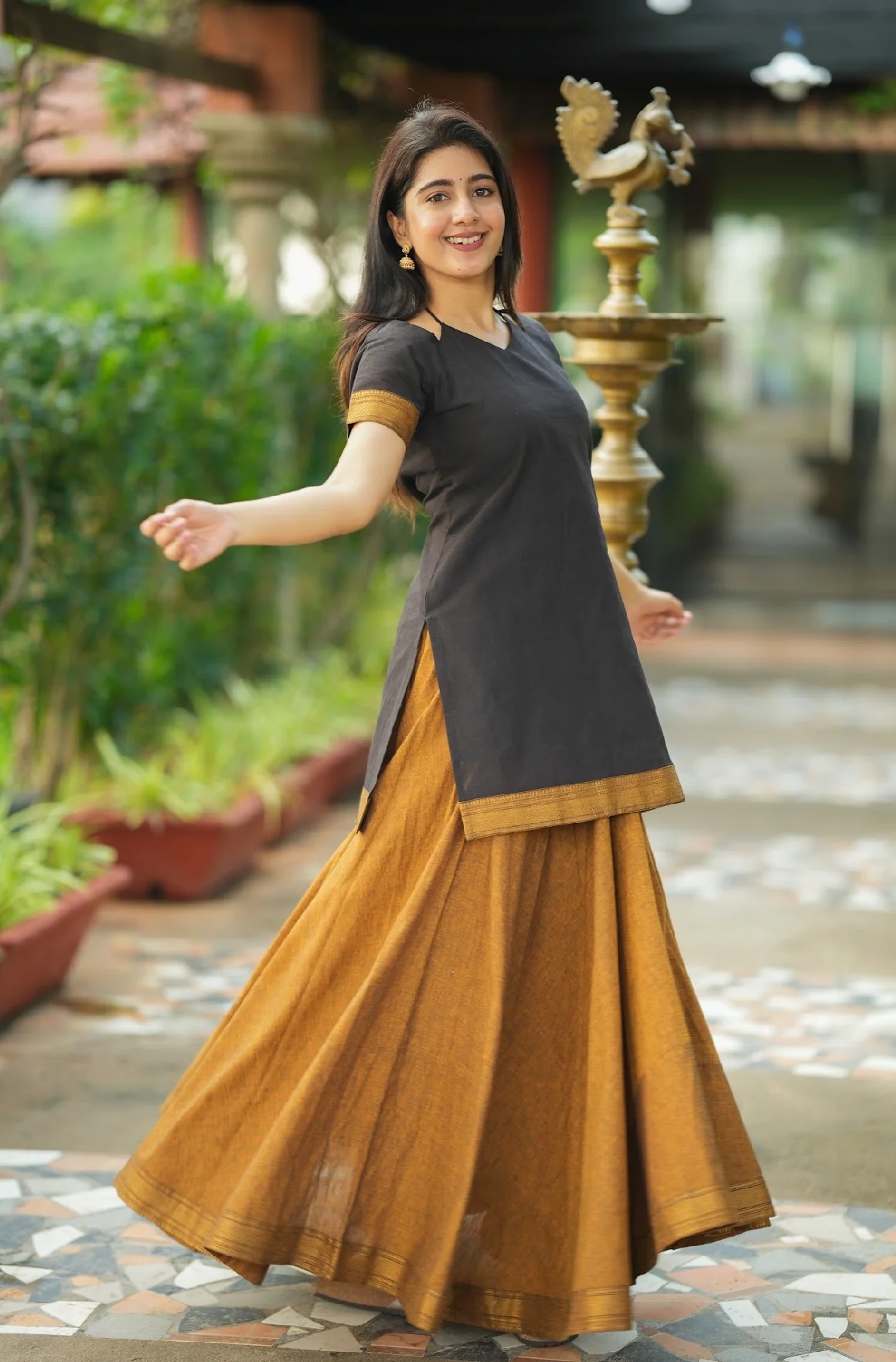 Subathra-Skirt and crop top - Image 2